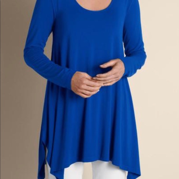 Soft Surroundings Purple Timely Tunic Size PL - Picture 6 of 6